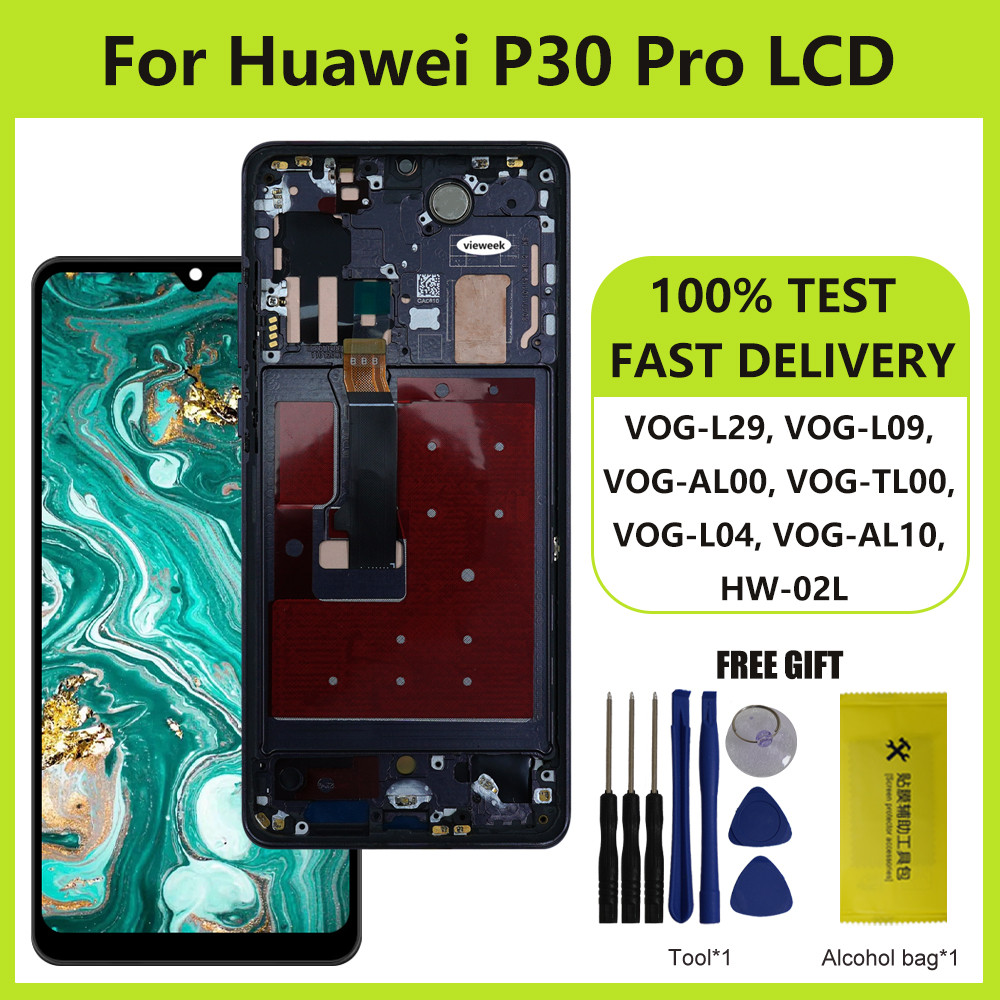 Screen For Huawei P30 Pro LCD Display Touch Screen Digitizer Replacement For Huawei P30Pro LCD VOG-L