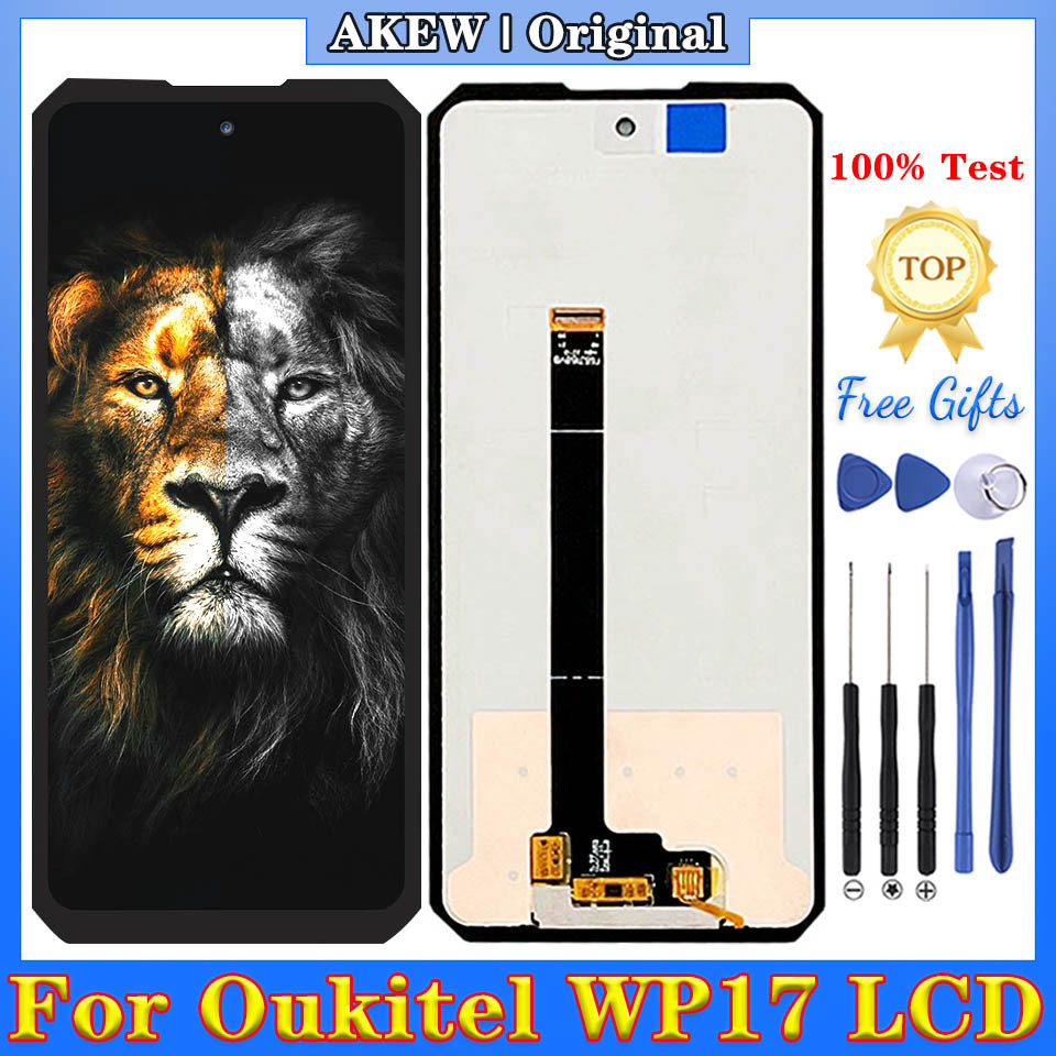 100% Test Original For OUKITEL WP17 LCD Display New Oukitel WP17 Touch Screen Digitizer Assembly Pho