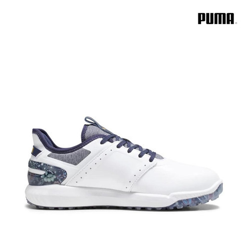 NEW Sepatu Golf Pria Puma x Liberty Ignite E White Navy (379342-01) Original PREMIUM