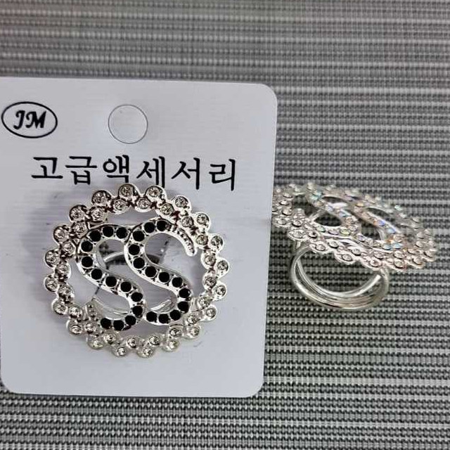 RING HIJAB SS RING HIJAB TERBARU RING HIJAB SS PERMATA HITAM DAN PUTIH