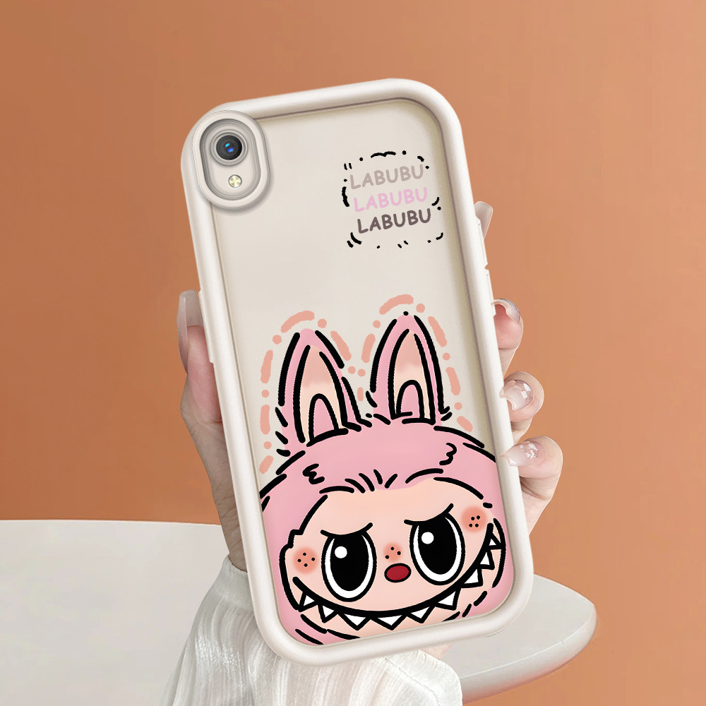 Casing Hp Untuk Vivo Y1S Y91C Handphone Silikon Case Labubu 3364 Phone Softcase Mode Cassing Kesing