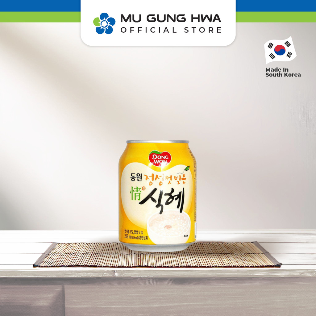 

Dongwon Sikhye Rice Drink (Non-Alcohol) | Minuman Rasa Malt 238ML