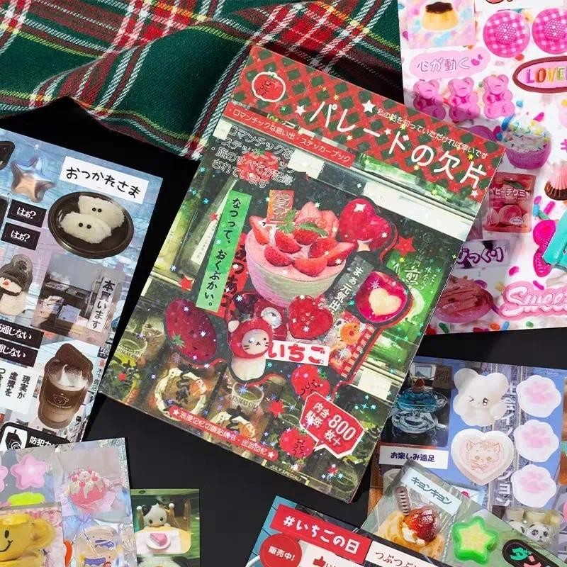 

MINKYS 45 sheets/piece Retro Decorative Stickers Laptop Kpop Toploader Photocard Sticker Book Kids Gift School Stationery