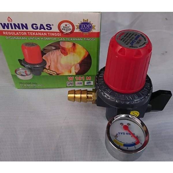 Promo WINN GAS Regulator Tekanan TINGGI Kompor Jos Meteran Murah