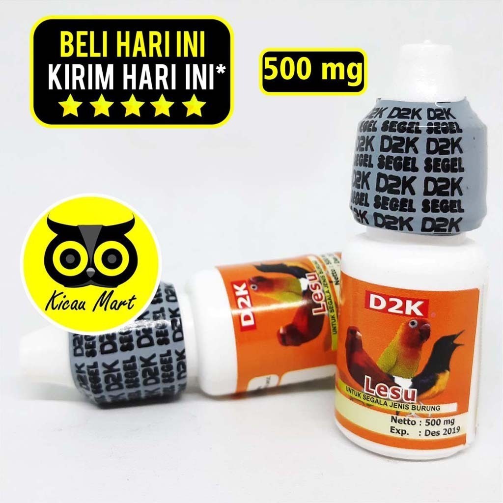 KICAU MART OBAT BURUNG MURAI KACER LOVEBIRD KENARI LESU D2K KURUS NYILET BULU RUSAK NGEMBANG CACINGA