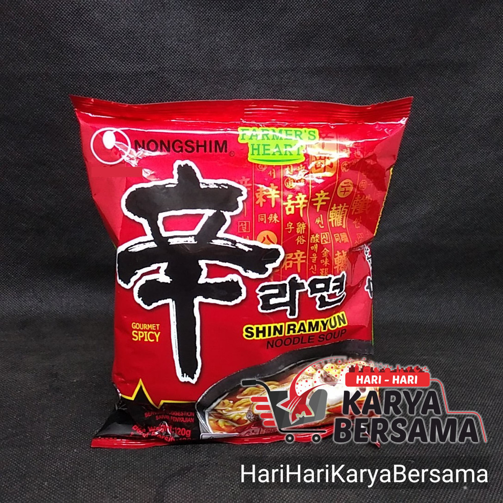 

MIE INSTAN NONG SHIM SHIN RAMYUN NOODLE SOUP MUSHROOM 120GR