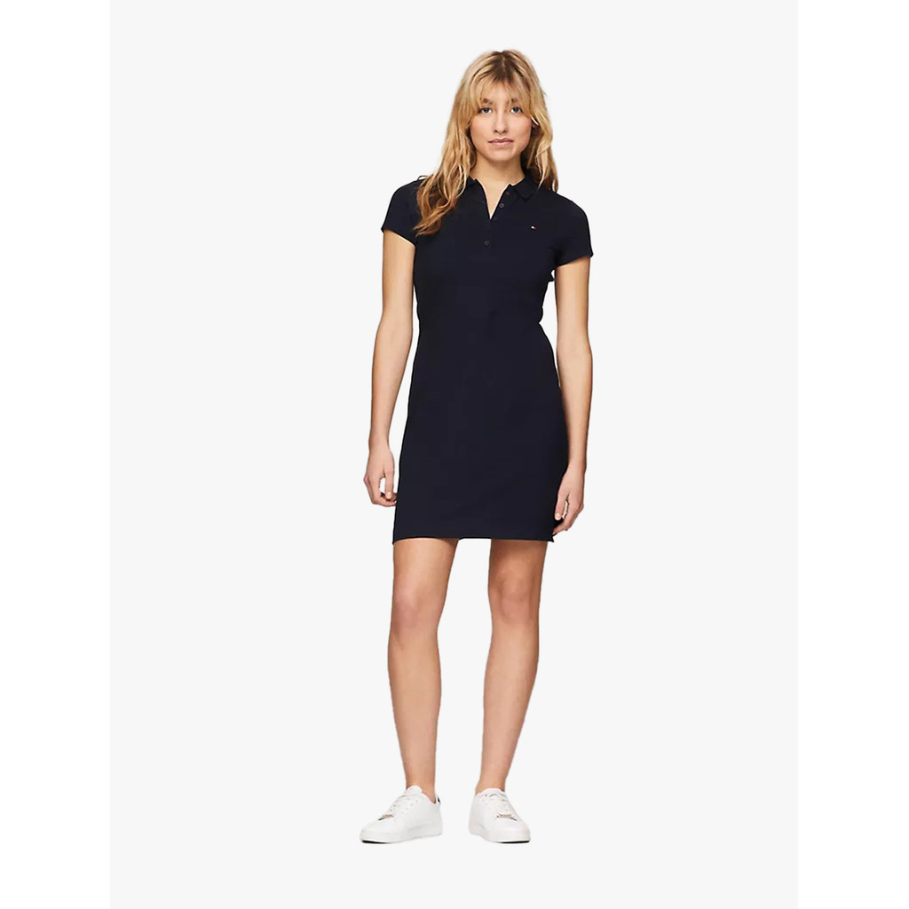 Tommy Hilfiger - Stretch-Cotton Slim Fit Polo Dress