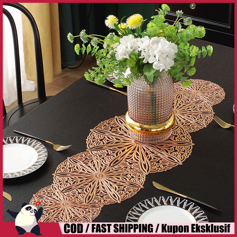 Taplak Meja Makan / Dekorasi Ruang Makan / Taplak Meja Tamu / Taplak Dekorasi Meja PVC