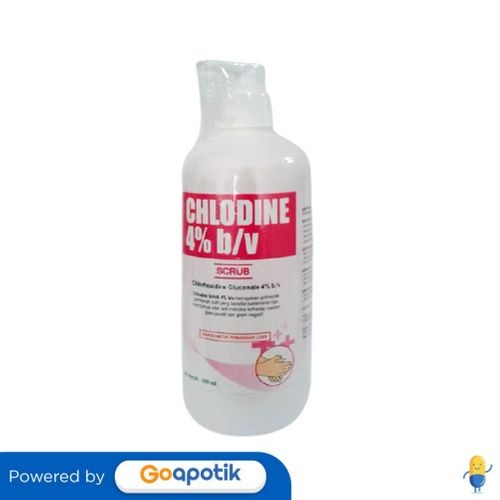 Chlodine 4% Handrub Scrub 500 Ml Botol