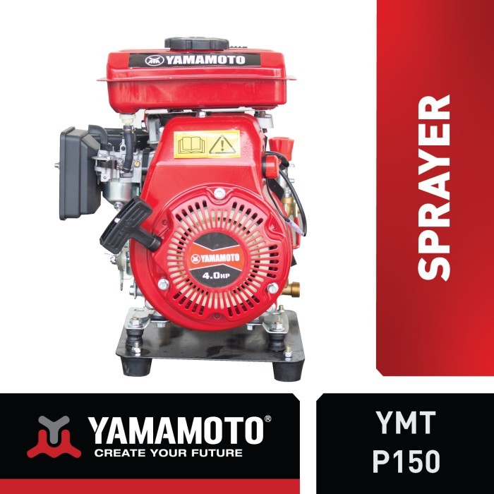 YAMAMOTO Gasoline Sprayer Mesin Bensin Penyemprot Cuci Steam Kebun Pertanian P-150