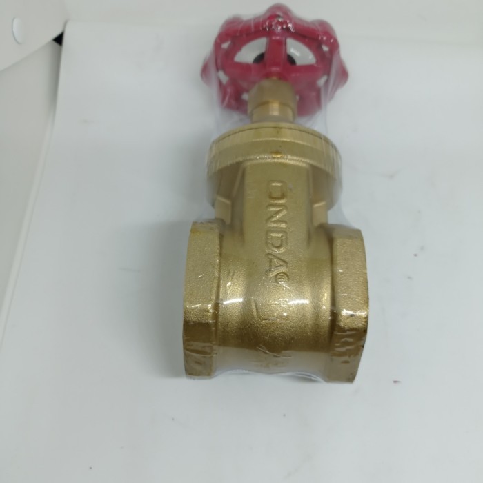 GATE VALVE BRASS KUNINGAN ONDA 2.5 INCH
