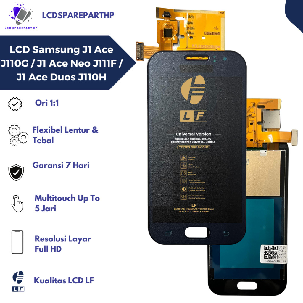 LCD SAMSUNG J1 ACE J110G / J1 ACE NEO J111F / J1 ACE DUOS J110H FULLSET TOUCHSCREEN
