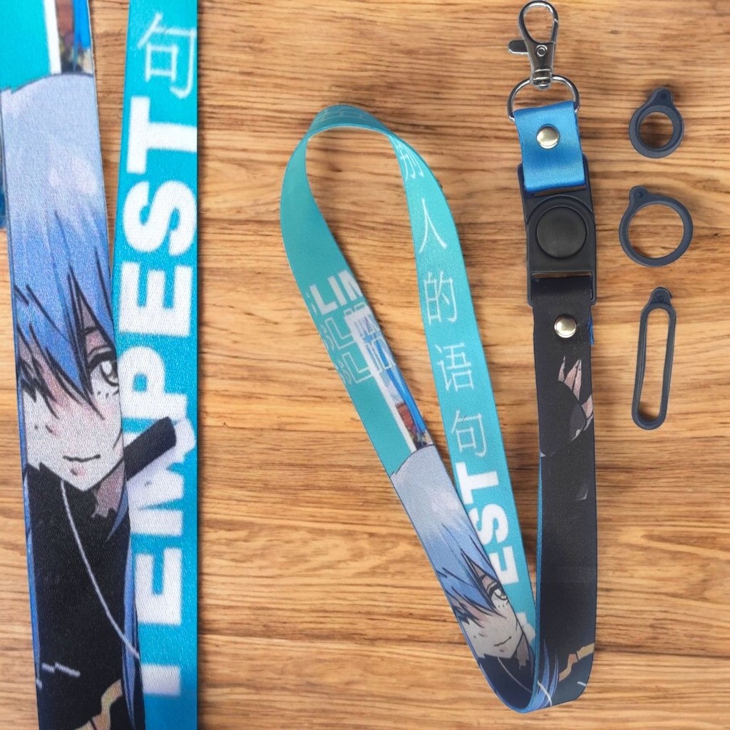 

Lanyard 2 Cm Motif REMURU TEMPLES Name Tag Bonus 3 Karet
