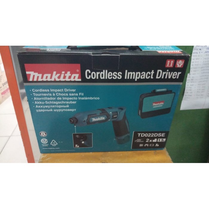 Mesin Cordless Impact Driver Makita TD 022 DSE