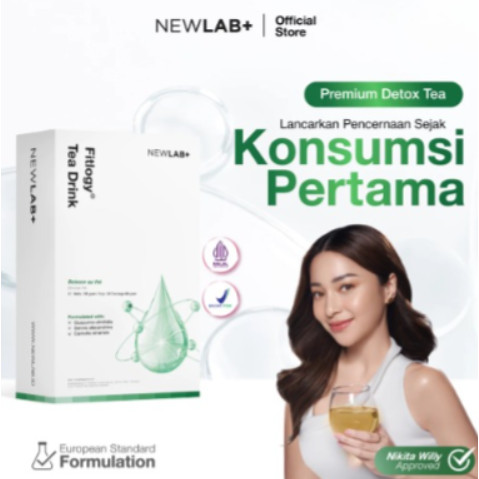 

NEWLAB Fitlogy Tea Drink | Herbal Tea | Minuman Teh Hijau Herbal 14/28 Tea Bags ORI