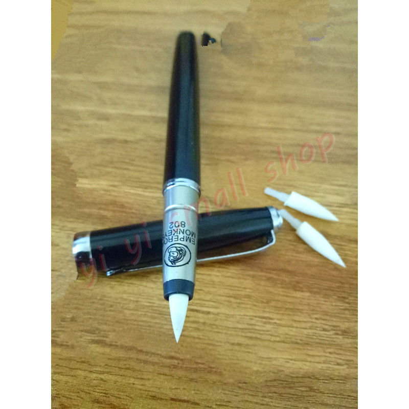 

Painting pen, use a soft pen, practice calligraphy pen, hold the pen like a pen, write like a brush, and send 2 heads