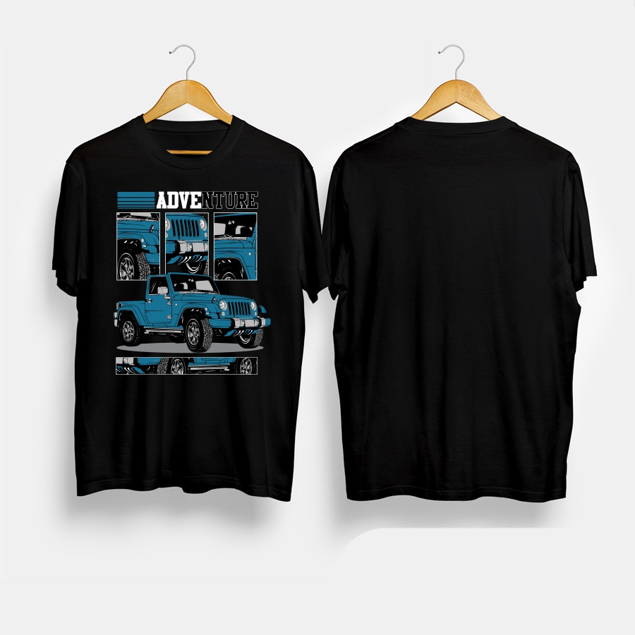 Kaos Baju Jeep Adventure Kaos Otomotif