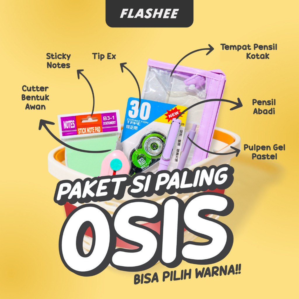 

Paket Hemat Belajar Sekolah Kuliah Tempat Pensil & Alat Tulis Siap Sekolah Alat Tulis Baru