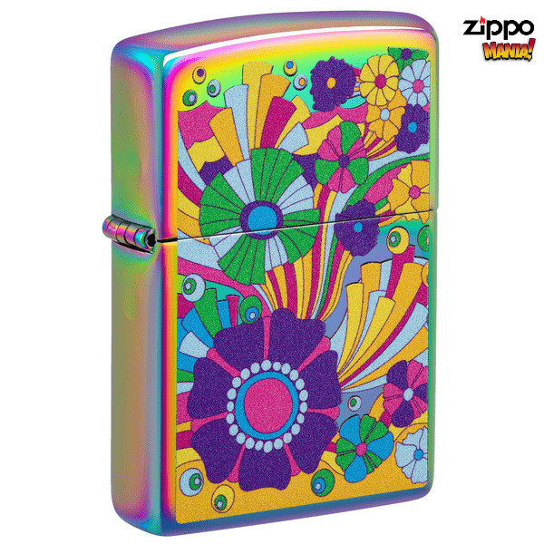 Zippo Vintage Flowers Design - Zippo Lighter Original