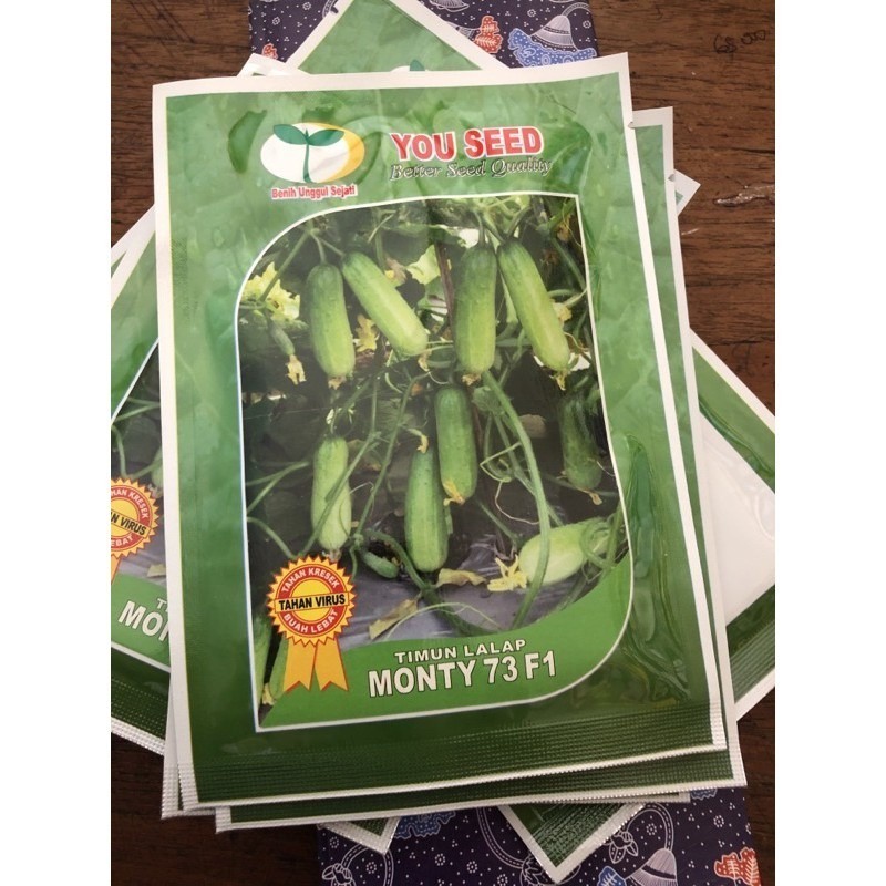 Benih Timun Lalap MONTY 73 isi 20gr timun baby Mentimun Biji Bibit You seed