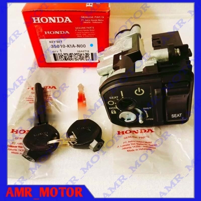 Kunci Kontak Genio PNP Beat Street New Led 2020 Beat Dluxe 2020-2024 Kontak Assy