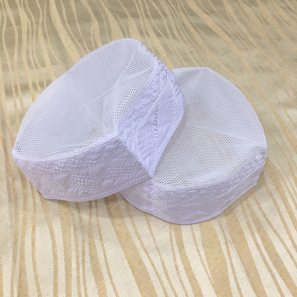 ABIYA PECI MADINAH IKAF JARING / PECI PENDEK / KOPIYAH HAJI