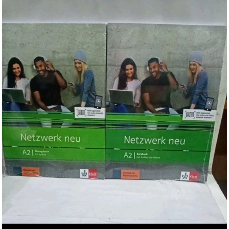 

buku 1 paket NETZWERK new A2 kursbuch dan ubungsbuch