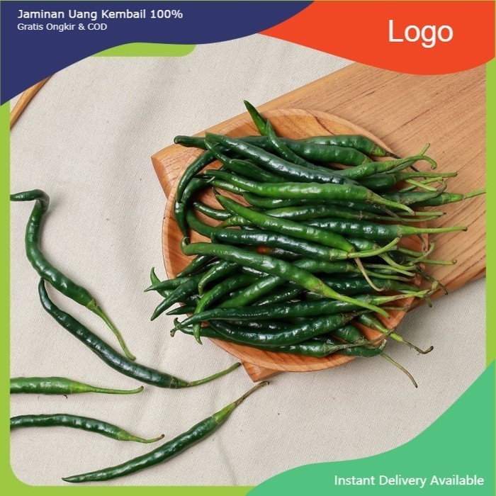 

LBJ Cabe Hijau Keriting 1 Kg Fresh