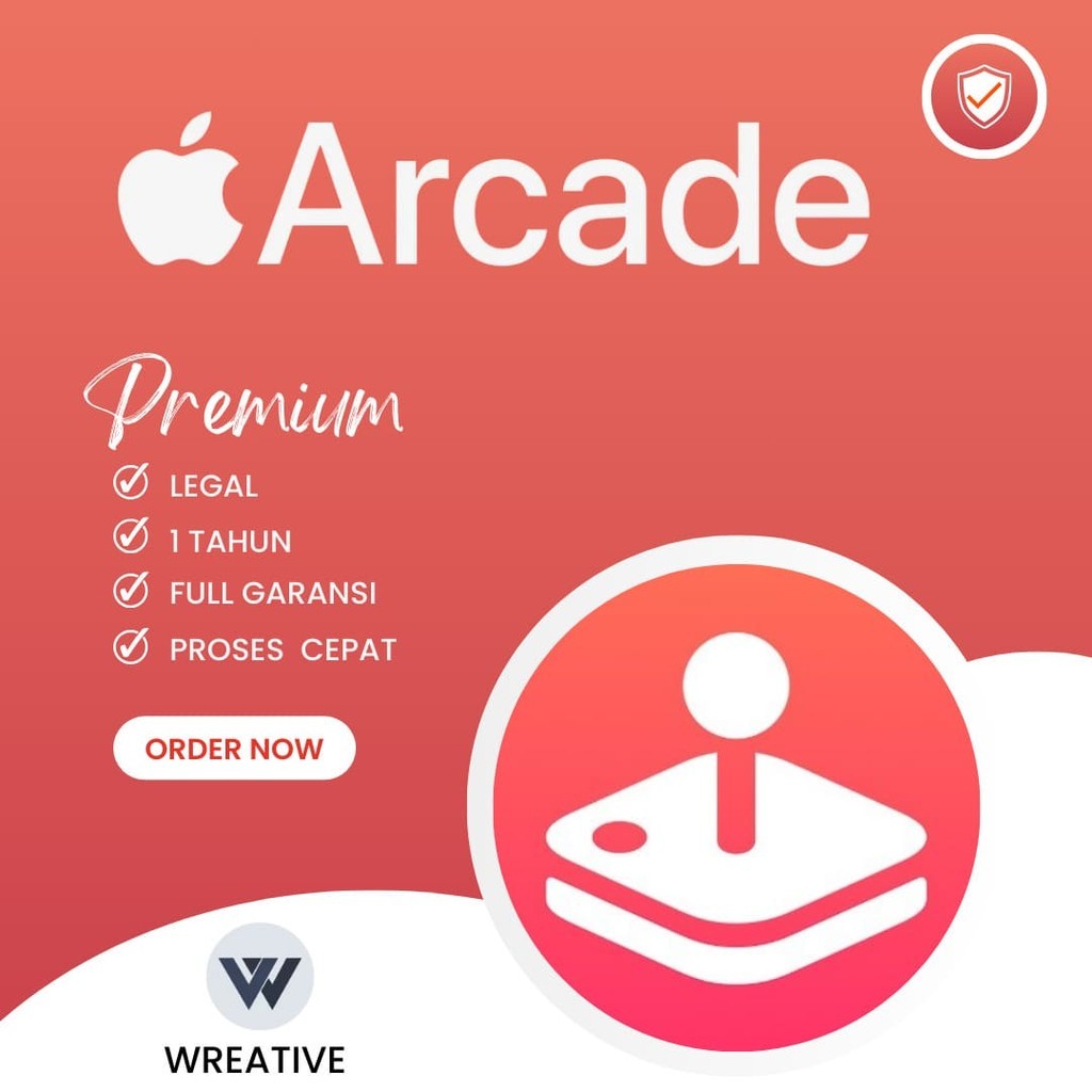 Apple Arcade Premium 1 Tahun Begaransi (Open 24 Jam)