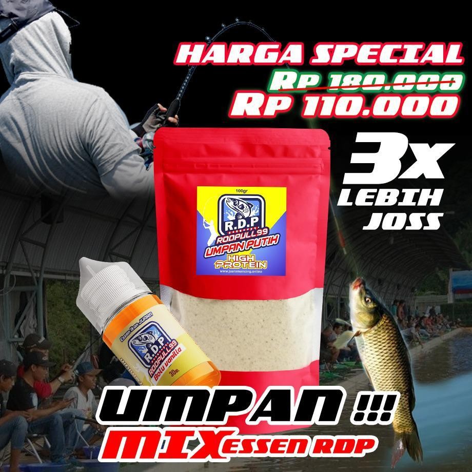 MANCING MANIA - RDP99 - MIX UMPAN & ESSEN VANILLA / UMPAN MANCING IKAN GALATAMA / AUTO STRIKE GACOR