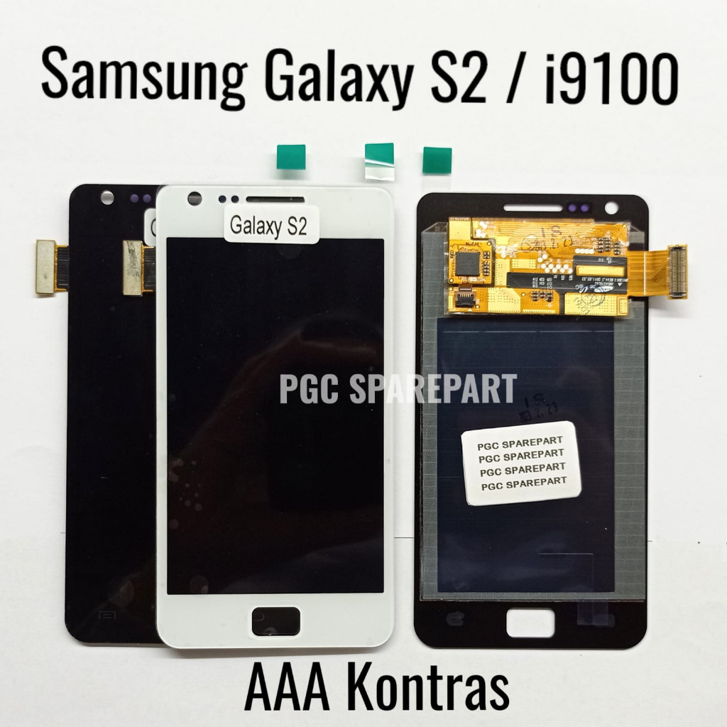 AAA Kontras - LCD Touchscreen Fullset Samsung Galaxy S2 / i9100 =2