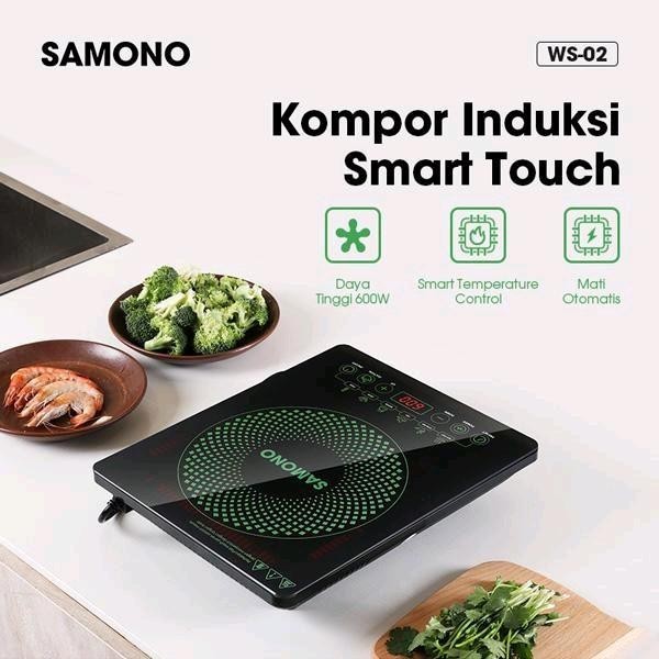 Samono Ws02 Kompor Listrik Low Watt Waterproof Kompor Induksi Samono Ws 02 Kompor Listrik Induksi Sa