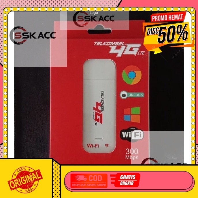 modem 4G lte telkomsel 300 mbps / modem wifi 4g lte GROSIR-KOMPUTER