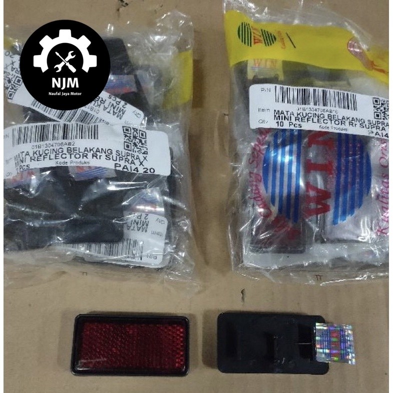 Mata Kucing Spakbor Belakang Supra X Lama | Mini Reflector WIN | reflektor spakbor motor honda old W