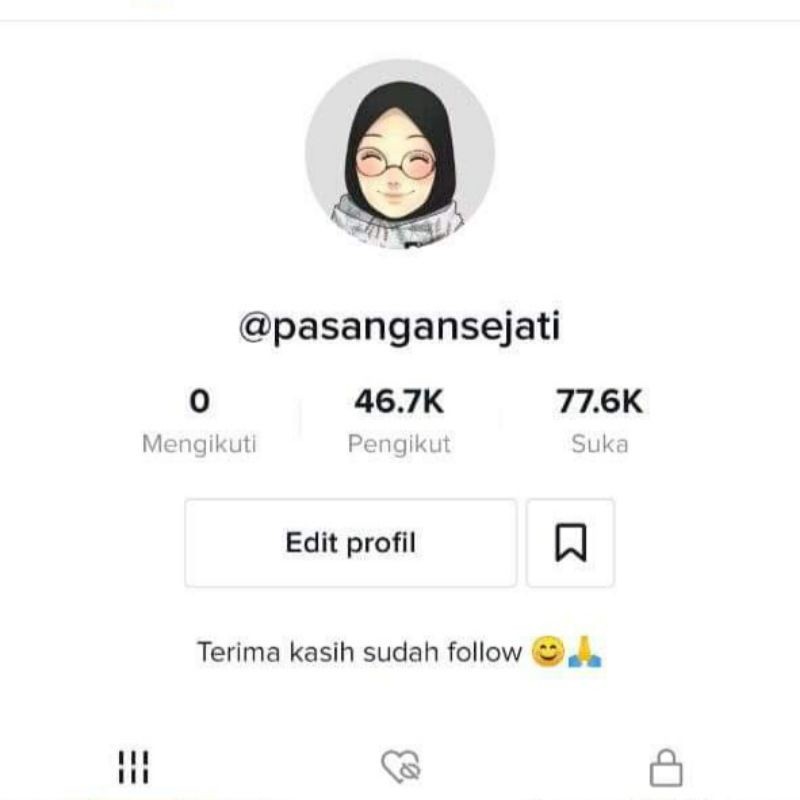 Akun Tiktok Follower Aktif Indo Real Human Konten Fyp Akun Tiktok Real Follower 41k sampai 50k