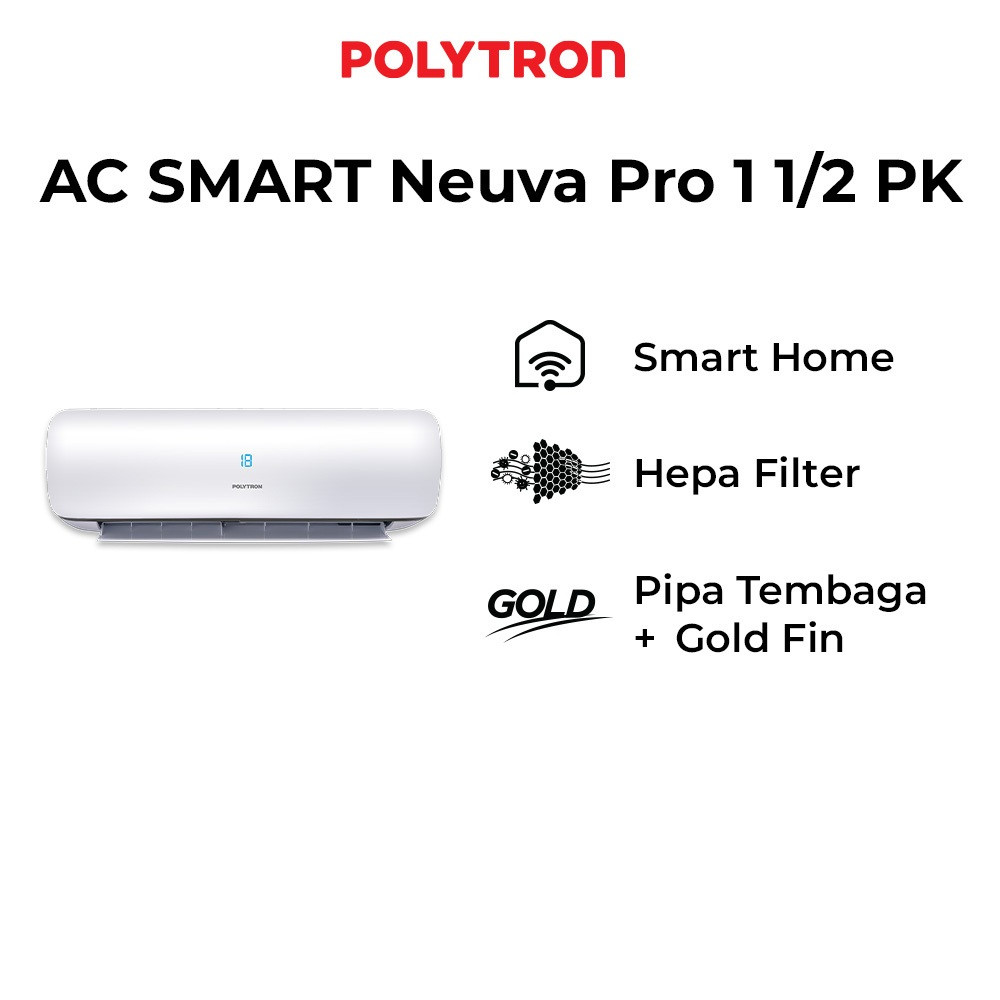 [CIREBON] POLYTRON SMART Neuva Pro AC 1 1/2 PK PAC 12VZS - Unit Only