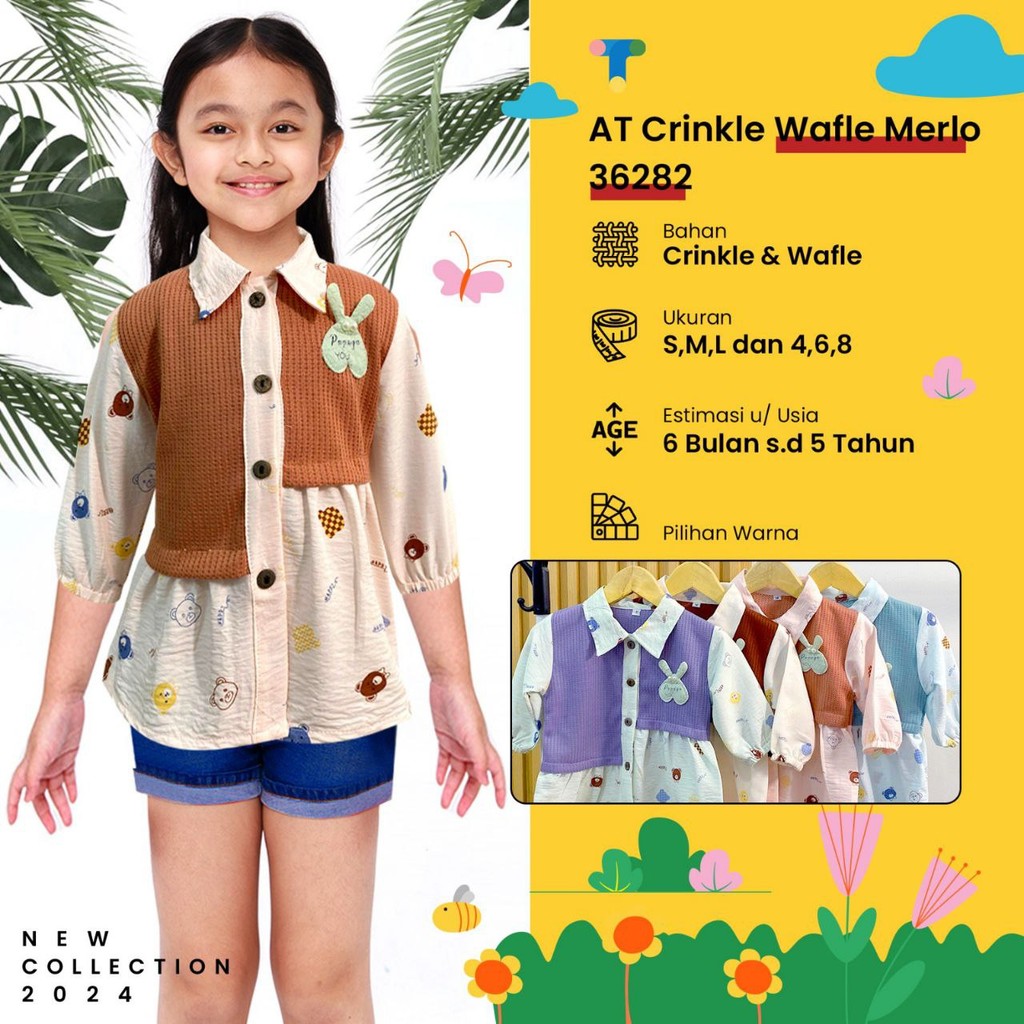 KEMEJA ANAK PEREMPUAN MERLO 36282