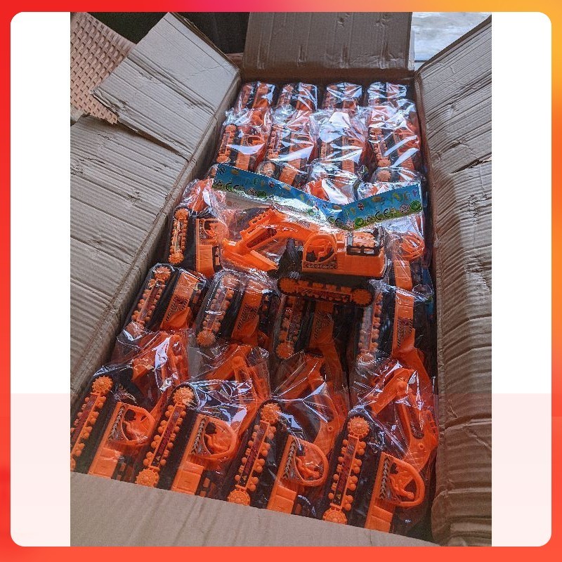 mainan escavator Oren bego.