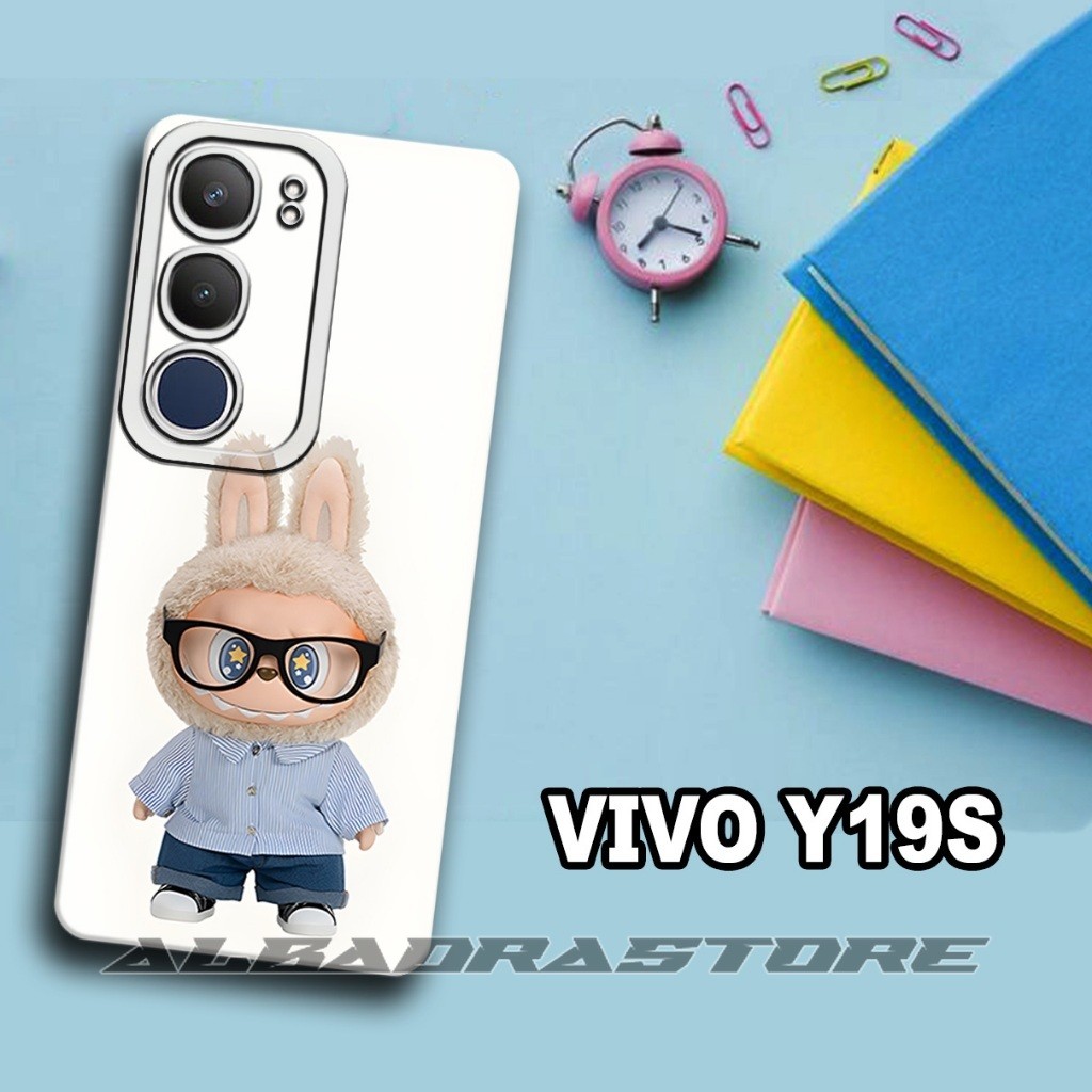 24Softcase karet lentur untuk vivo y19s/Motif cewek/case vivo y19s/kesing vivo y19s/silicon vivo y19