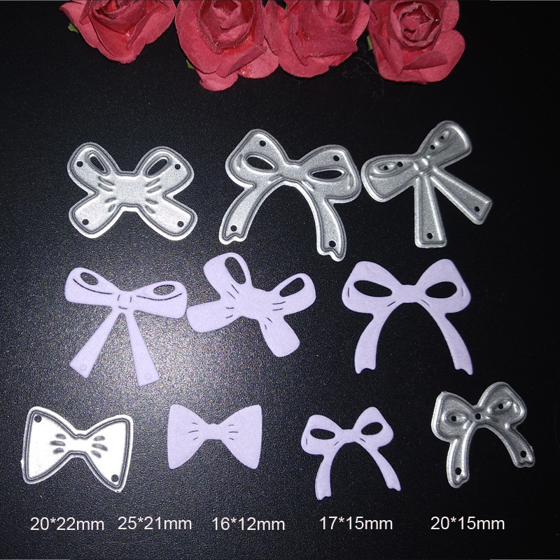 

Stamps Die Butterfly Bow Craft Cutting Dies Metal Scrapbooking Card Making Embossing Stencil Dies Cut New Arrival 2024 Supplies