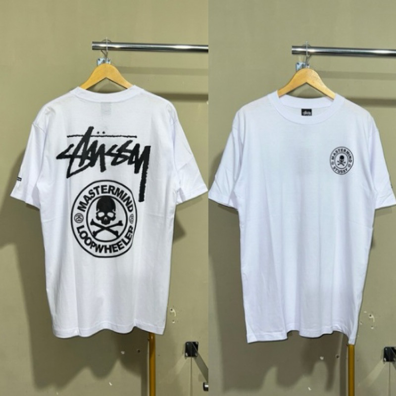 KAOS MIROR 1:1 KAOS OVERSIZE LD 130cm KAOS STU*SY Pria Wanita Unisex