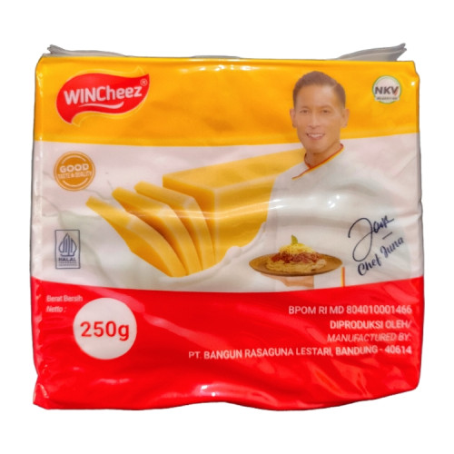 

Wincheez Keju Cheddar Olahan 250g – Keju Serbaguna untuk Masakan & Camilan
