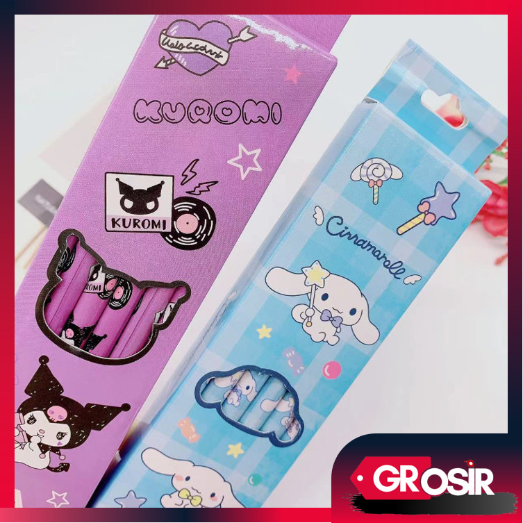 Grosir S6290 Motif Karakter Pensil / Alat Tulis Lucu untuk Anak