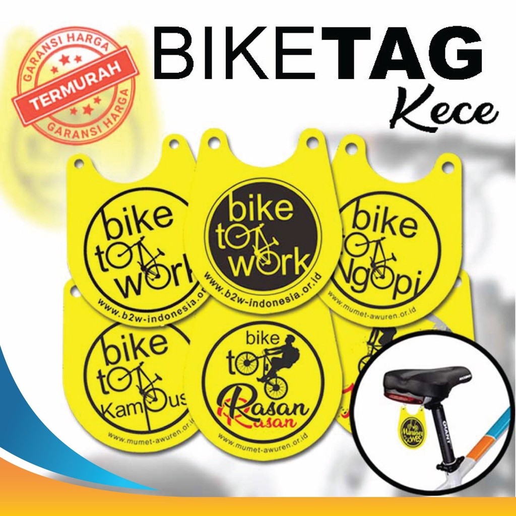 

TERMURAH BIKE TAG Kece / AKSESORIS MTB