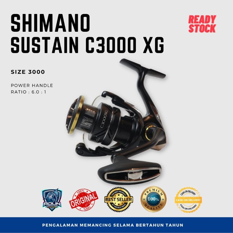 Rell Shimano Sustain C 3000 XG 2021