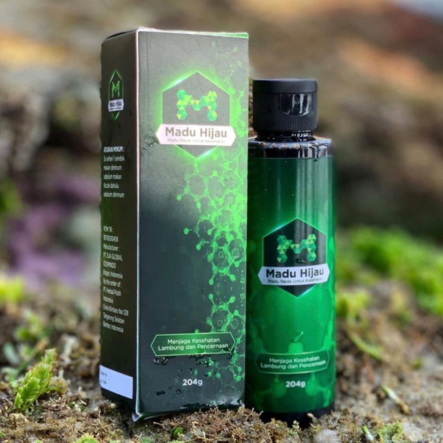 

Madu Hijau Asli Herbal Asam Lambung Maag 210 Gr Logo M / Terbaik