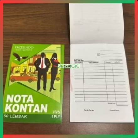 

(SG) BUKU NOTA KONTAN KECIL 1 PLY HVS/NOΤΑ KONTAN 1 RANGKAP