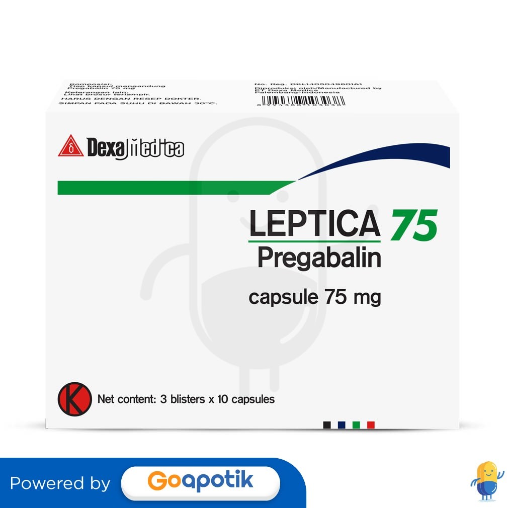 Leptica 75 Mg Box 30 Kapsul