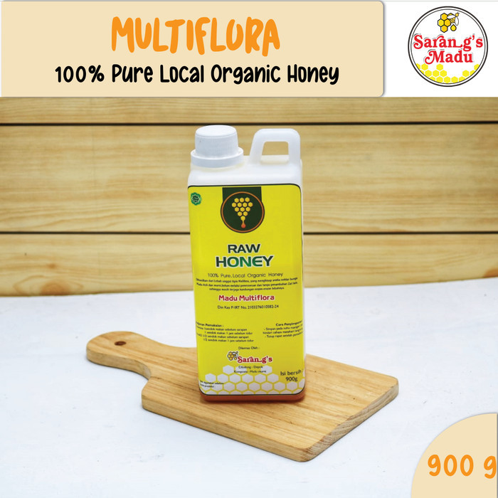 

Madu Multiflora Asli - Pure Honey - Raw Honey 900gr