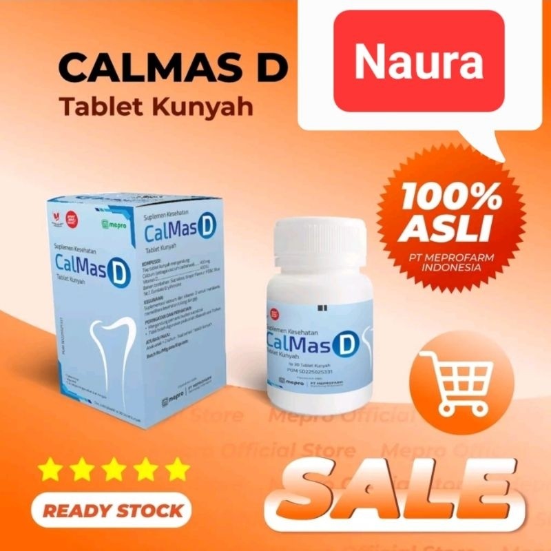 CALMAS D vitamin kalsium dan vitamin D